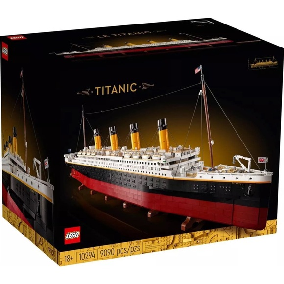Lego Other - LEGO Expert Titanic Building Set - 9090 Pieces (10294) New RARE AWESOME ‼️